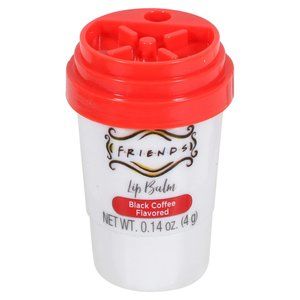 FRIENDS Coffee Themed Lip Balms, 0.14-oz. NEW Black Coffee Flavored